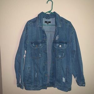 boyfriend fit denim jacket